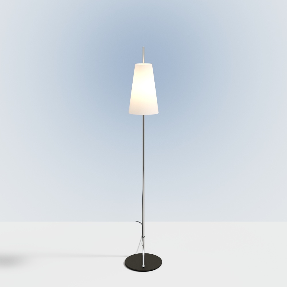 淡光 白馬落地燈 北歐中古客廳燈氛圍燈臥室燈床頭燈簡約現代復古