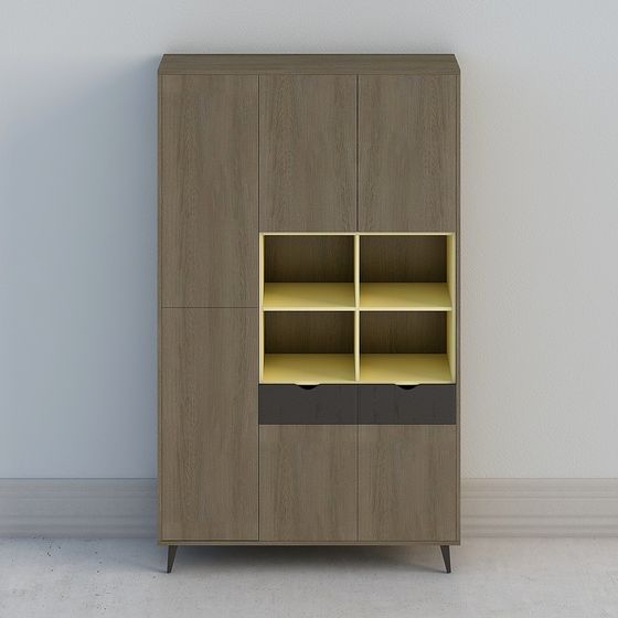 Urban Cabinet 3D model for Modern Interiors