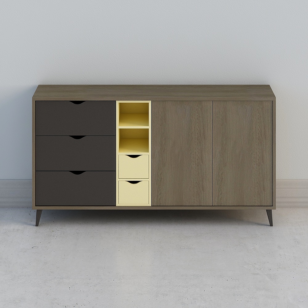 Huiner AKS-Nordic Panel Apartment Sideboard C02