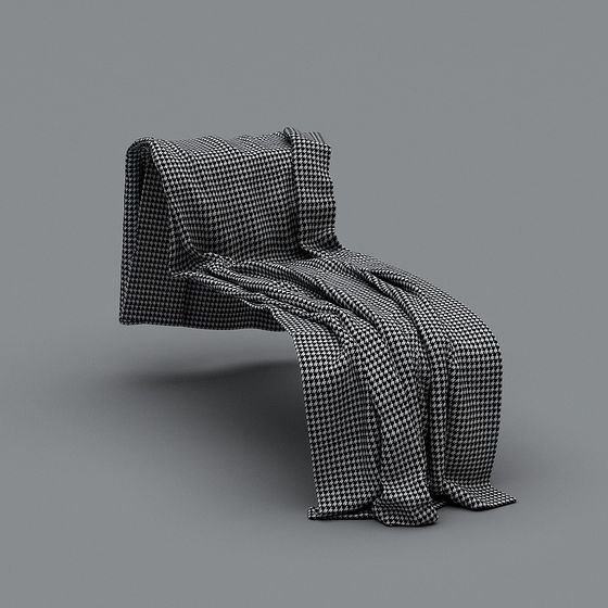 Unique Low Polygon Chair 3D model
