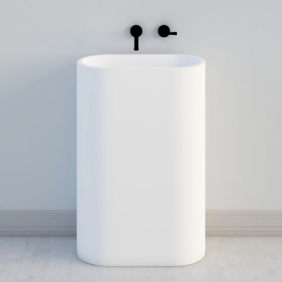 Minimalist Sink 3D model