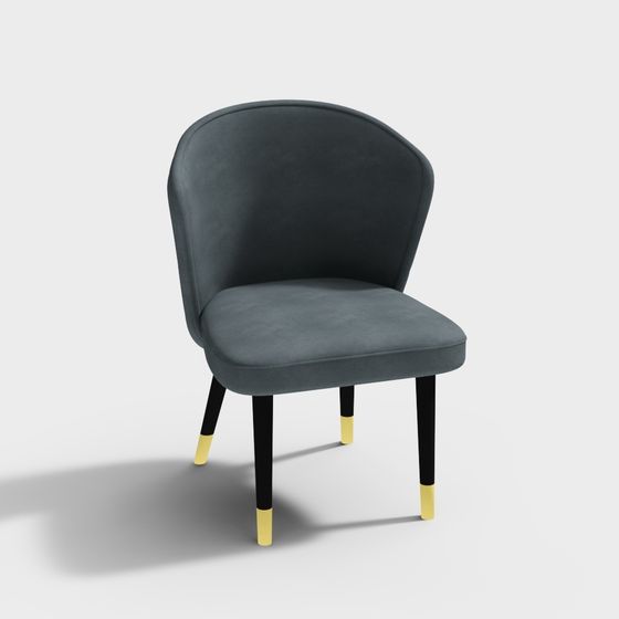 Elegant 3D Chair Model for Modern Interiors