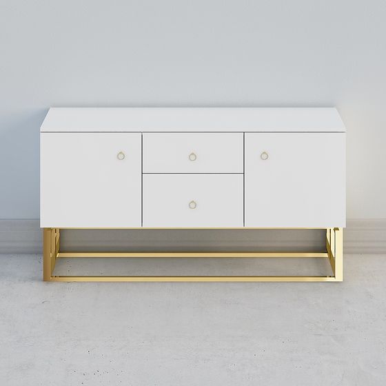 Urban Style Storage Cabinet 3D model