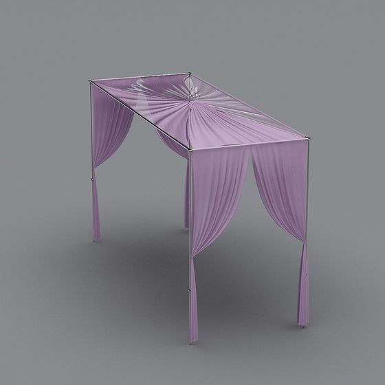 Lavender Dream Pavilion 3D model