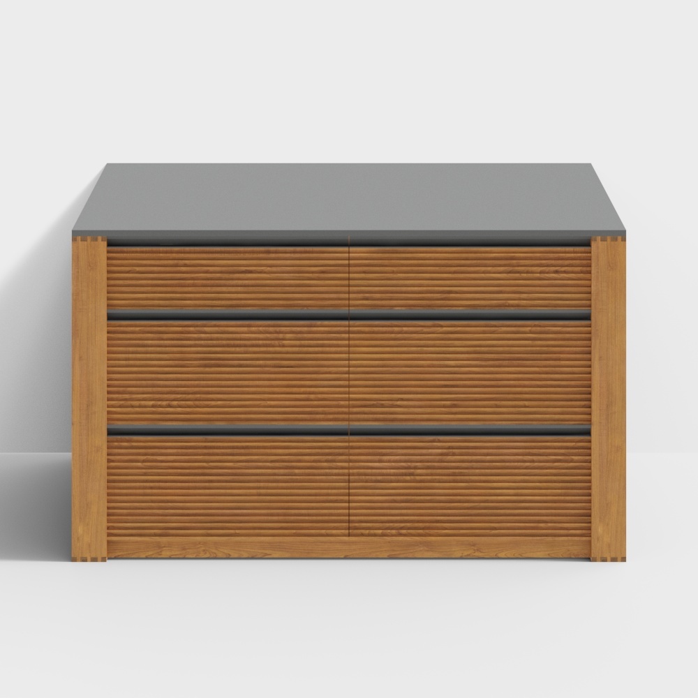 Van House Furniture - Kaisen Island - Cherry 1600