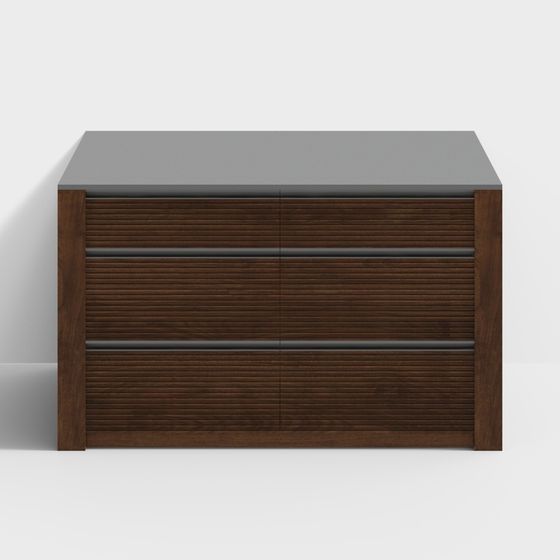 City Window Nightstand 3D model