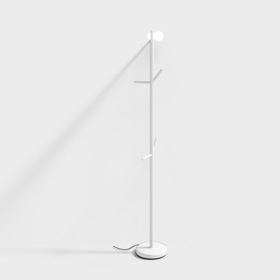 Minimalist Coat Rack 3D model