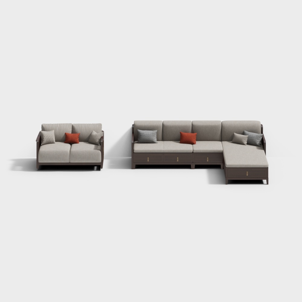 Canapé d'angle L5012