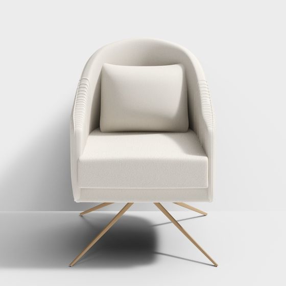 Cozy Lounge Chair 3D model
