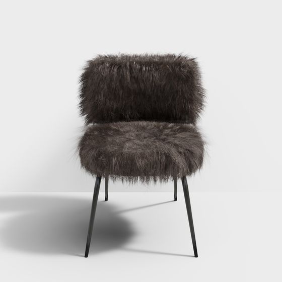 Furry Future Chair 3D model