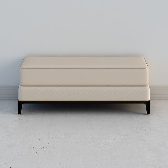 Urban Luxe Bench 3D model
