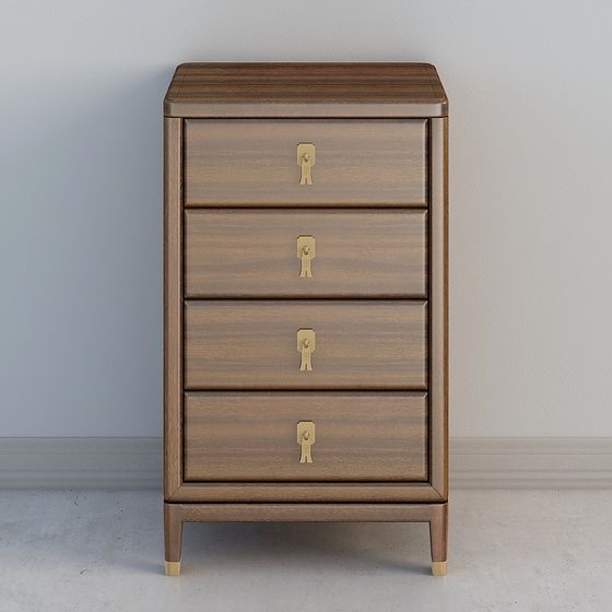 惠納MLMY新中式烏木系列四桶櫃6953