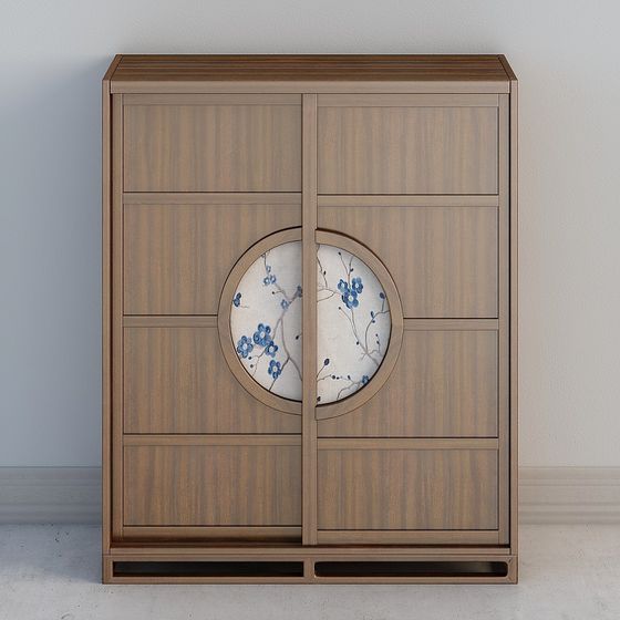Cherry Blossom Cabinet 3D model