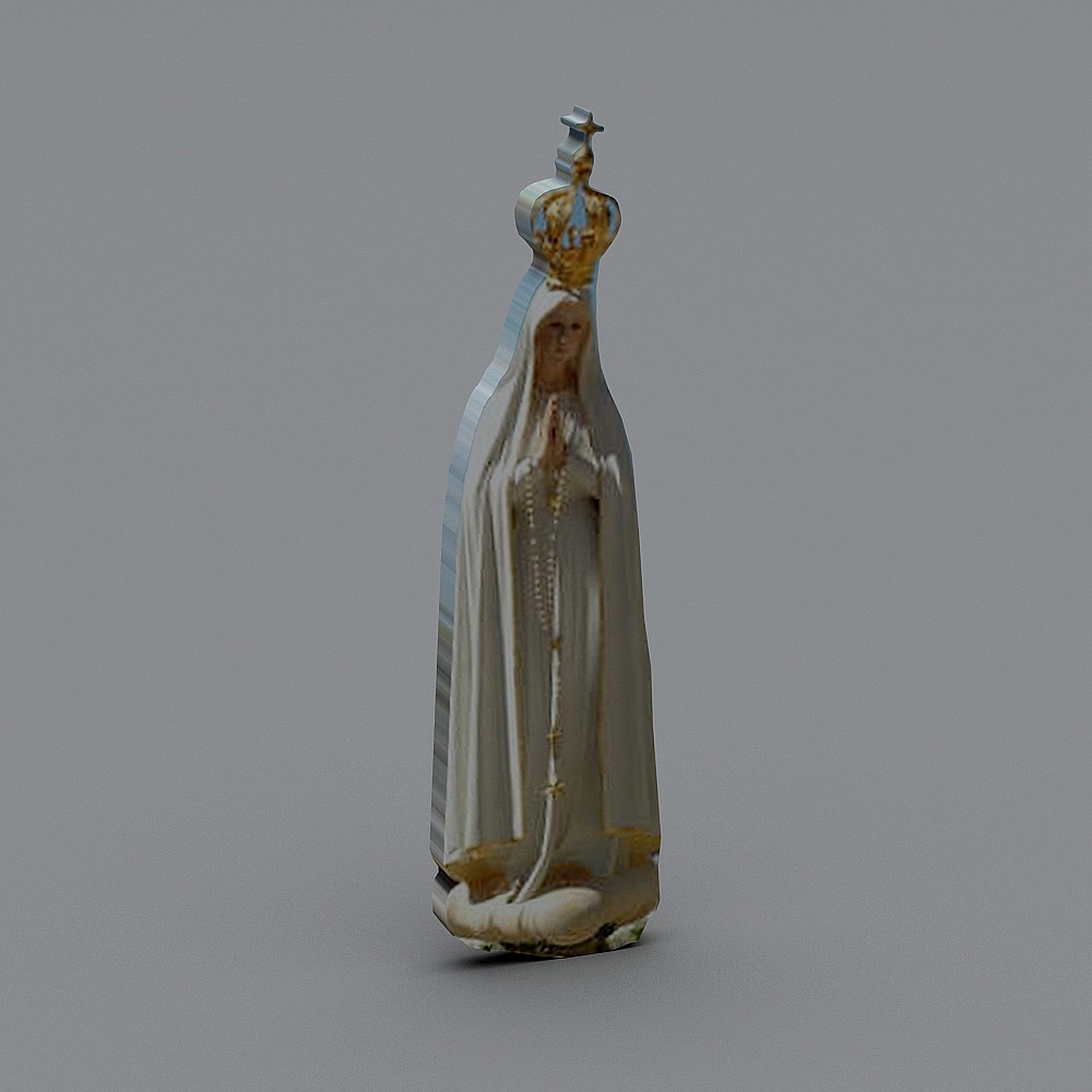 Virgin Mary 3D model with High Details