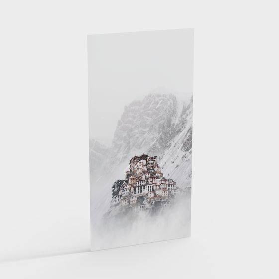 Mountain Retreat 3D model