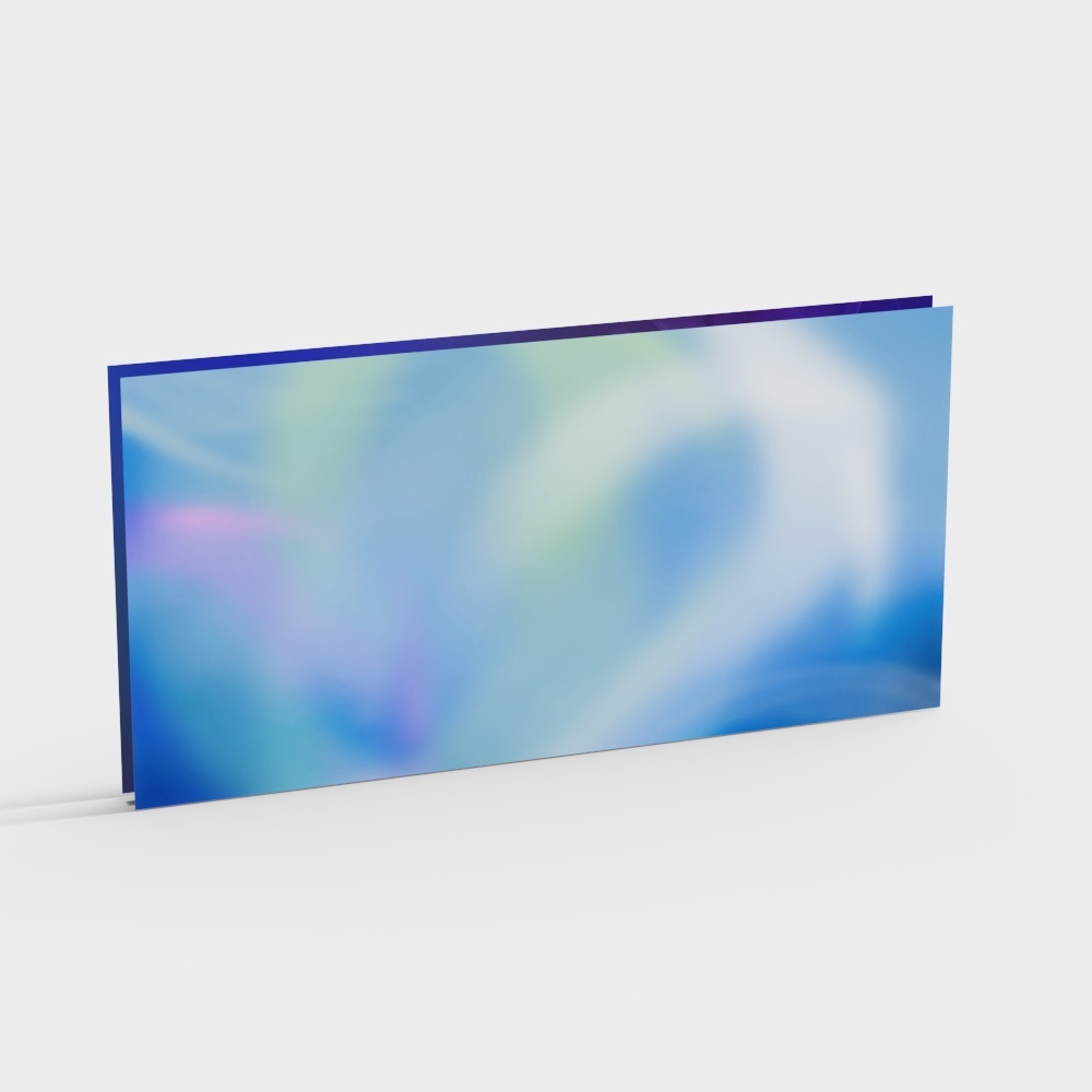 Signage port -10cm double-sided carpeting conventional horizontal plate