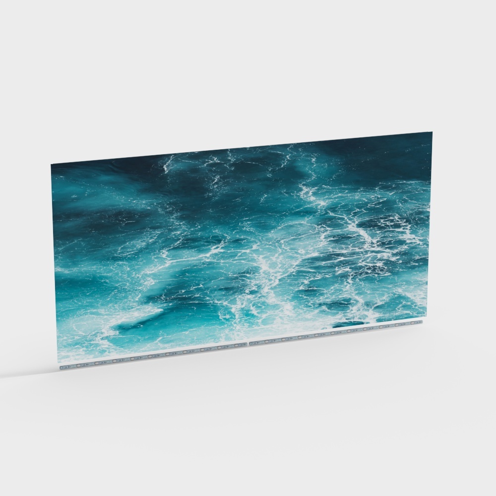 Signage port -4cm single-sided external card standard horizontal plate