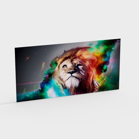 Galactic Lion 3D model