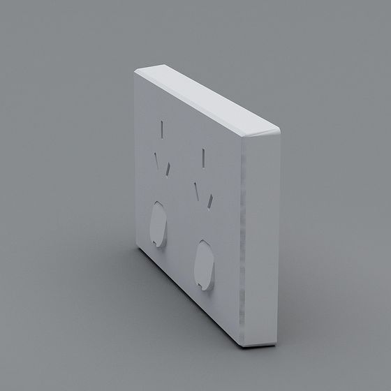 Minimalist Wall Panel 3D model