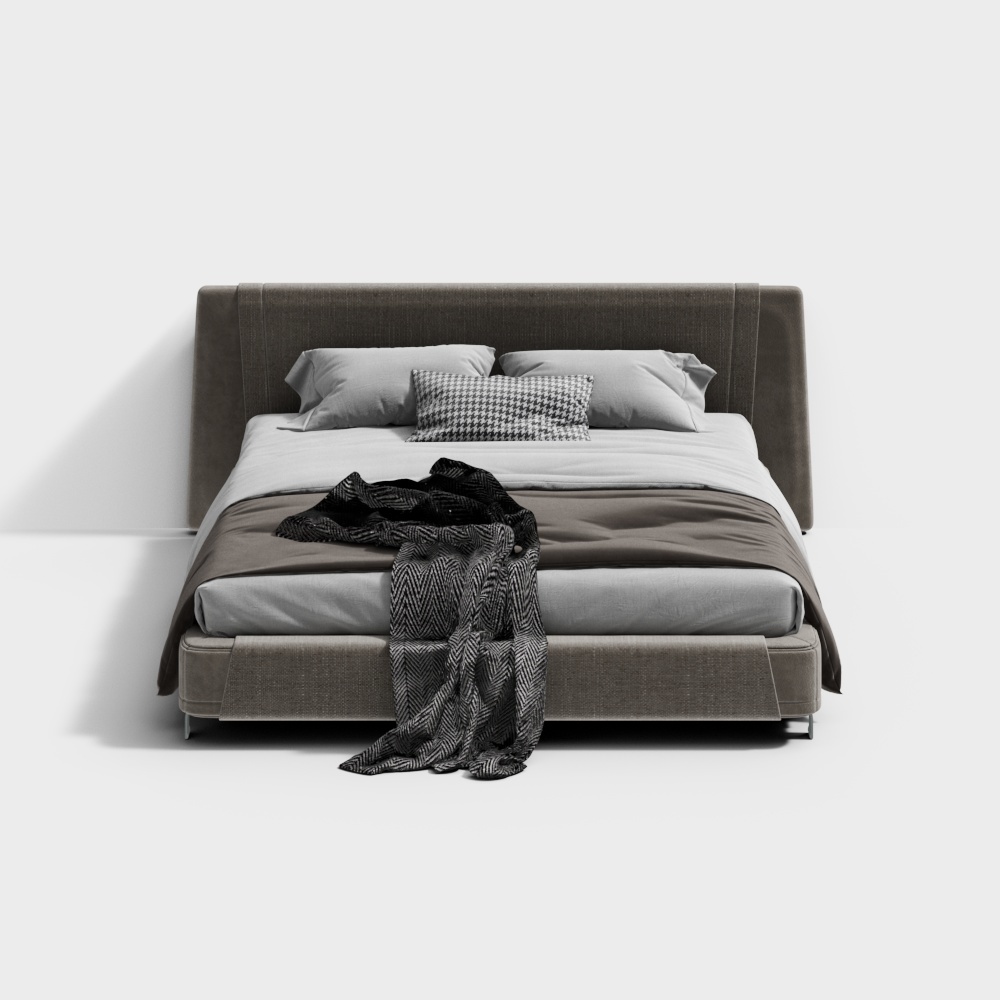 MasaSanty/Massa Santi Modern Living Room Double Bed [ZTE No.1]