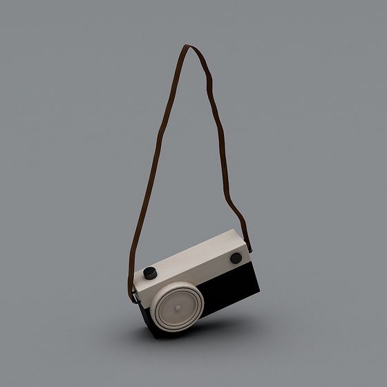 Vintage Camera 3D Model for Creative Projects