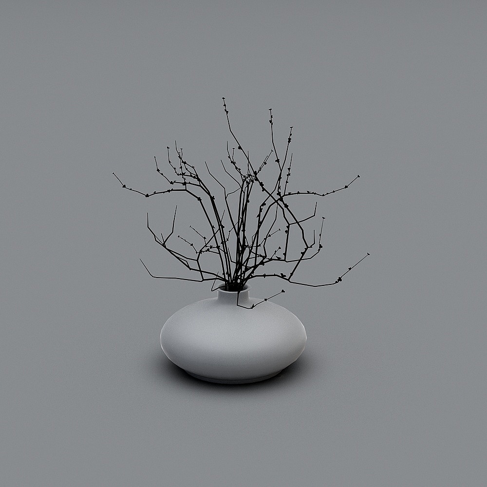 Swing 1.0 white vase