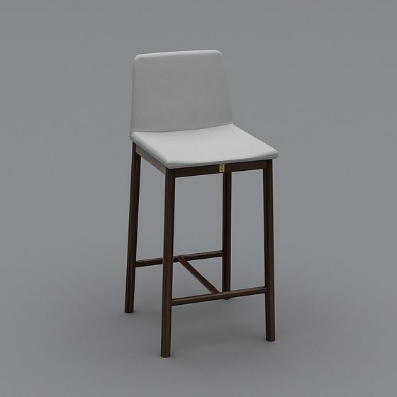 Silla de bar de nogal negro Y09 05.13