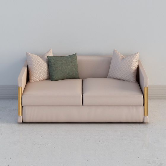Urban Living Room Sofa 3D Model