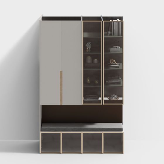 Urban Storage Cabinet 3D model
