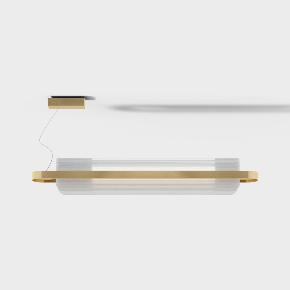 Elegant Minimalist 3D Model Pendant Light