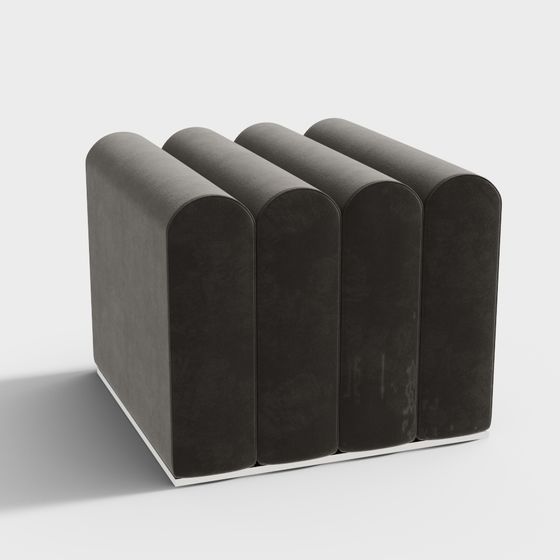 Urban Bookshelf 3D model for Modern Design