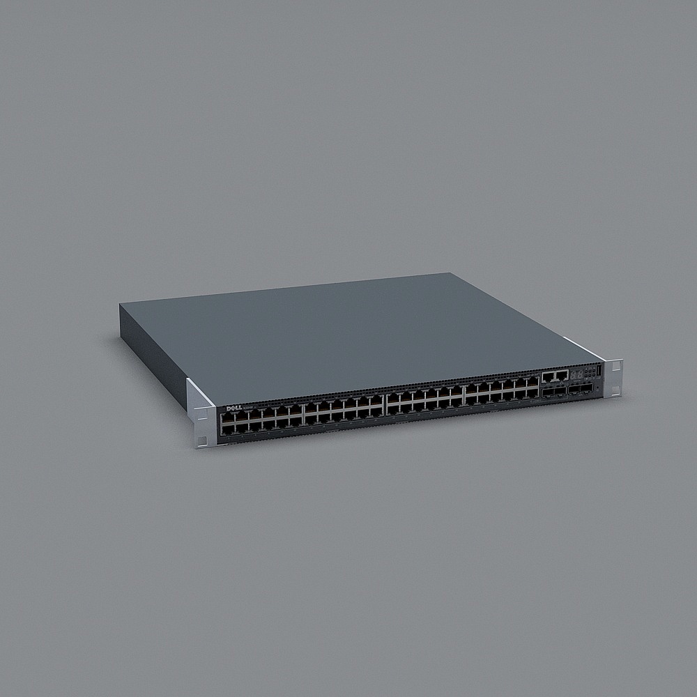 Dell Network Switch 3D Model for Designers