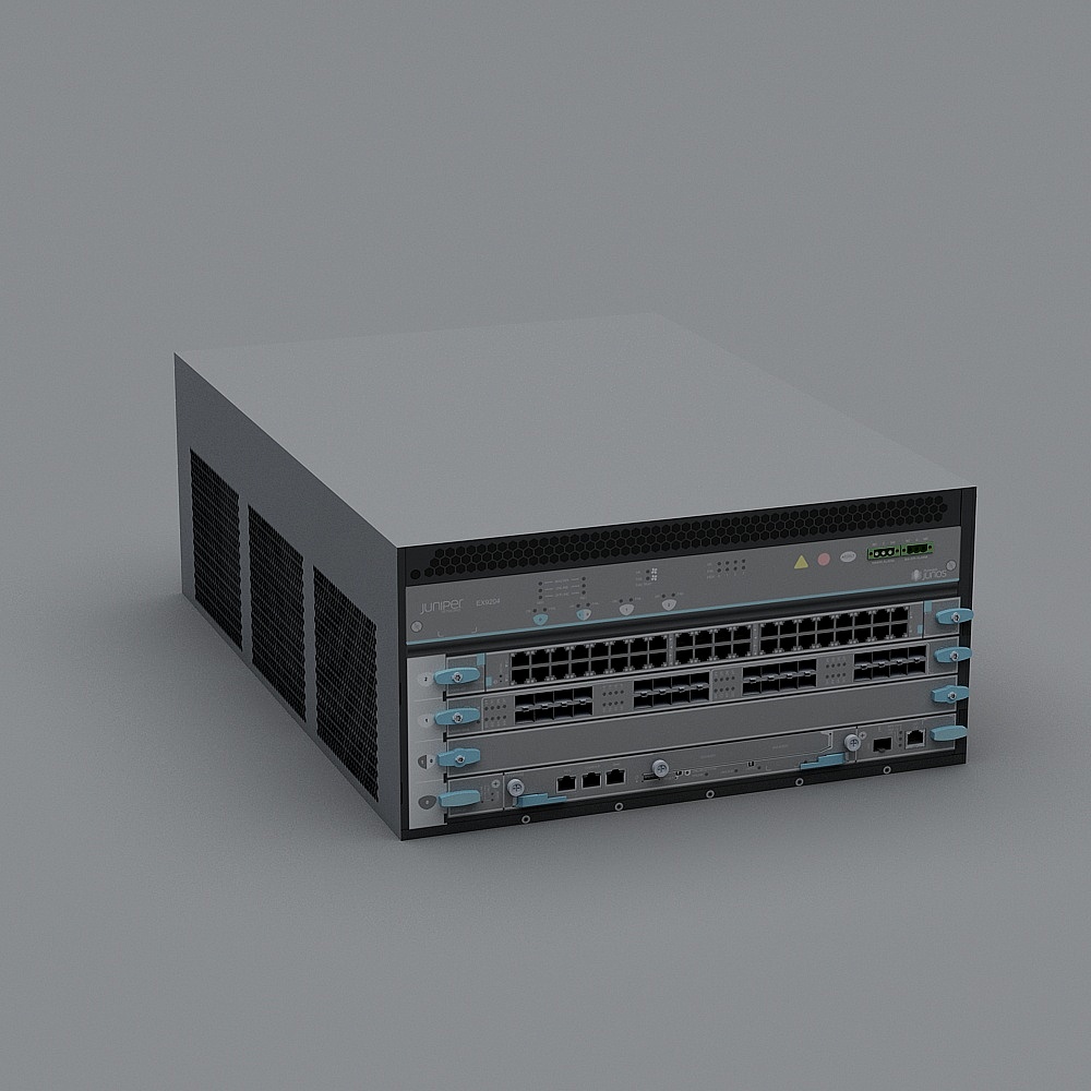 Juniper EX920 Switch 3D model