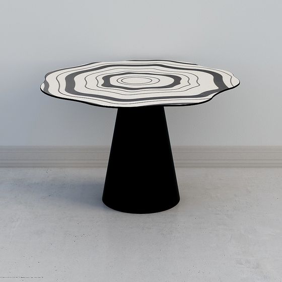 Abstract Art Table 3D model