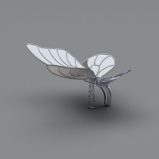 Futuristic Wings 3D model for Innovative Designs