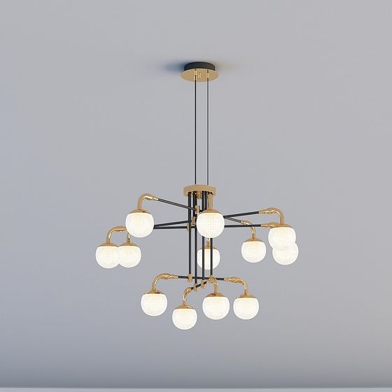 Chandelier Elegance 3D model