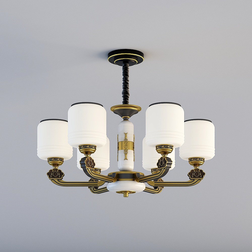 Rex Lighting New Chinese Chandelier Moon Series 1506998111