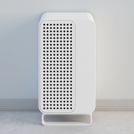 Elegant Air Purifier 3D Model