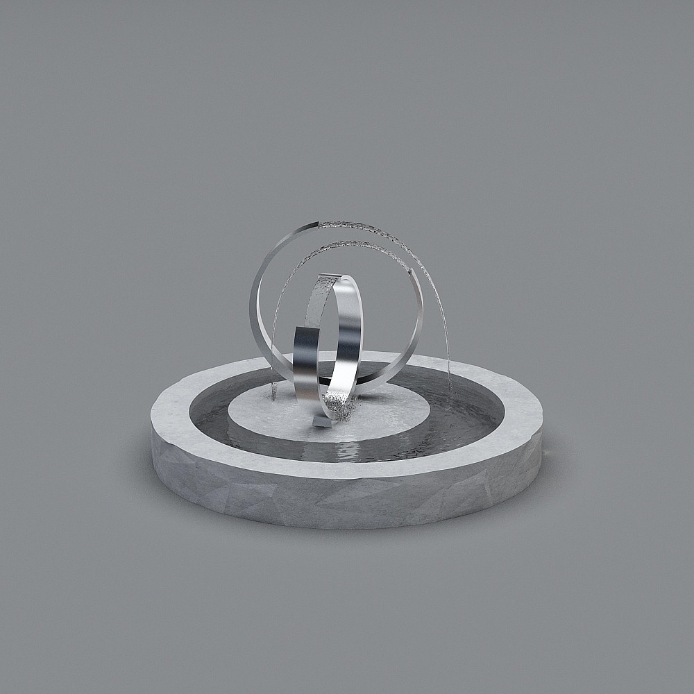 Outdoor  pileta fountain geyser fountain -17