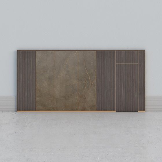 Divine Panel Low-Poly High-Detail 3D model