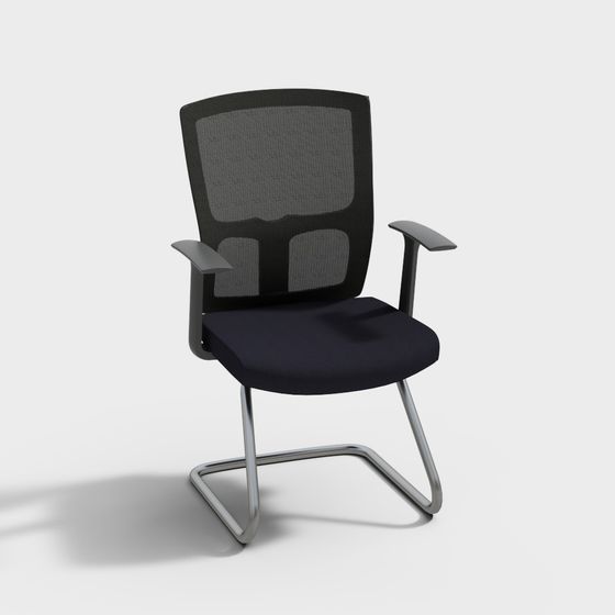 Stylish Modern Office Chair 3D model
