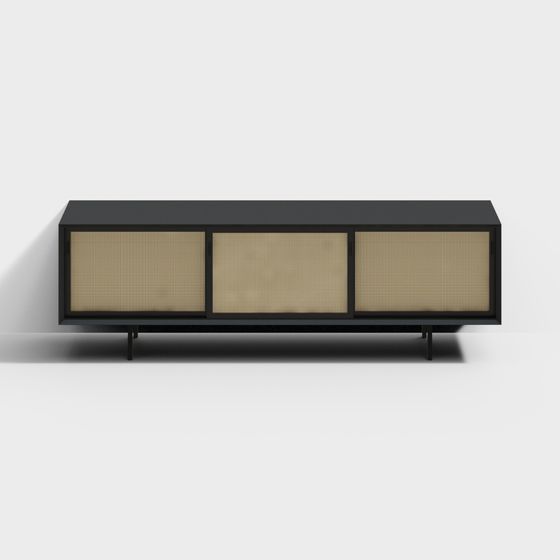 Mid-Century Modern Sideboard 3D model