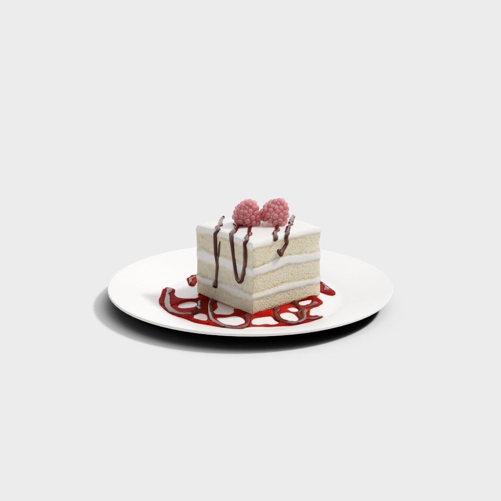 식료품점 케이크