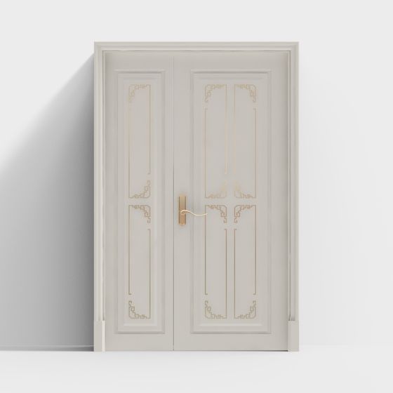 중국의 새로운 스타일에 두 배 문 05