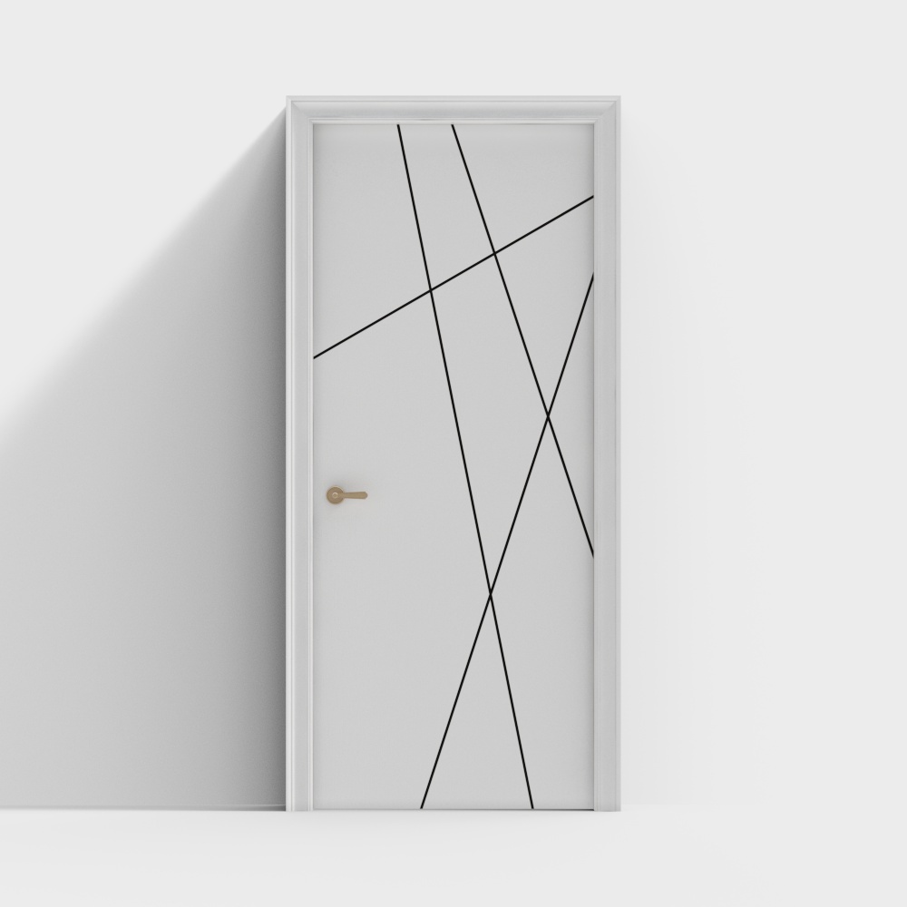 KUJIALE - Combinazione di Porta Singola Minimalista Moderna