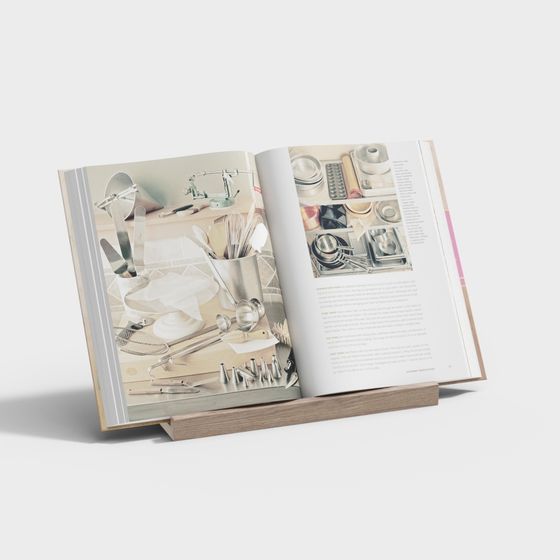 Stylish Cooking Tools 3D model for Kitchen Spaces