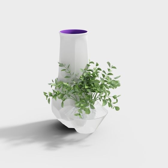 멋진 음악-북유럽 꽃 식물 장식품을 꽃병 데스크탑 액세서리 270556-4