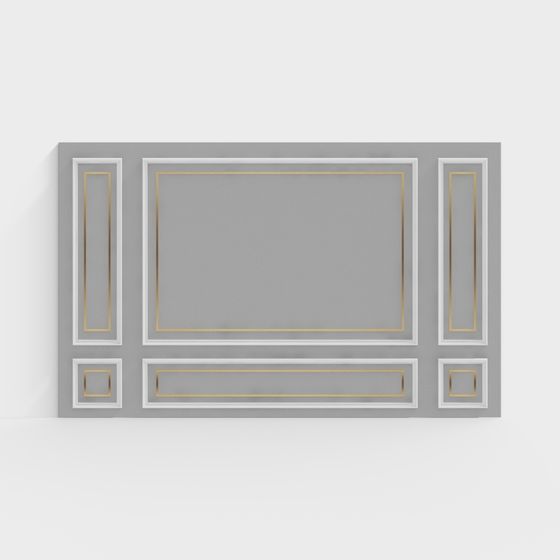 Elegant Panel 3D model