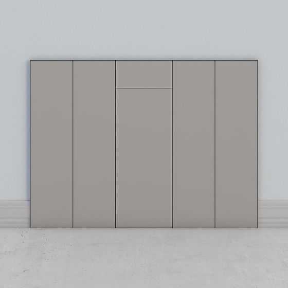 ผนังพื้นหลังแบบมินิมอล-แผงไม้