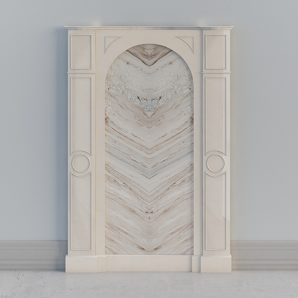 Marble background wall